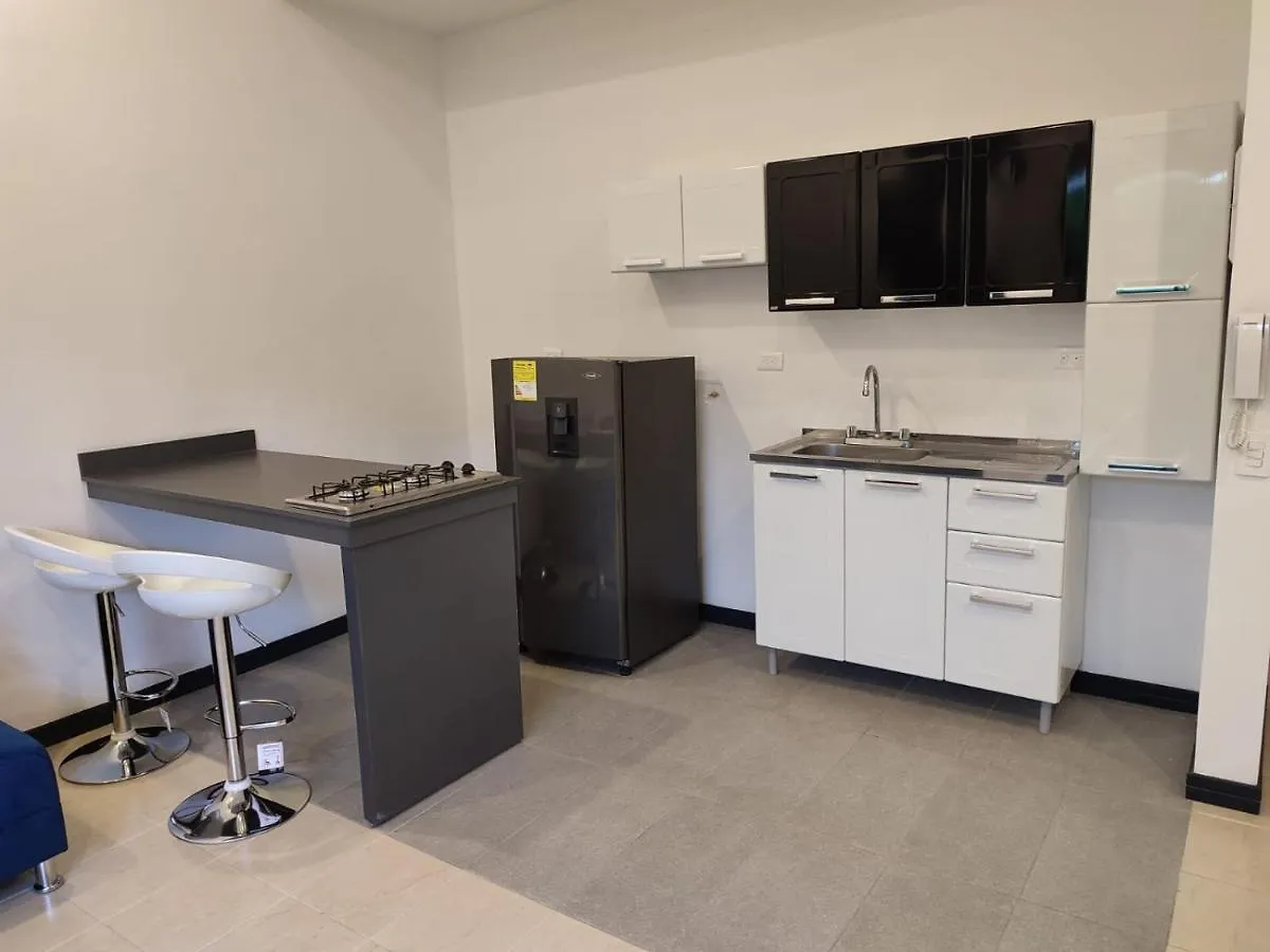 Lägenhet Hermoso Aparta Estudio 202 Santa Monica Cali